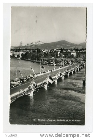 SWITZERLAND - AK 237545 Genève - Pont Du Mont-Blanc Et Le Mont-Blanc - Genève