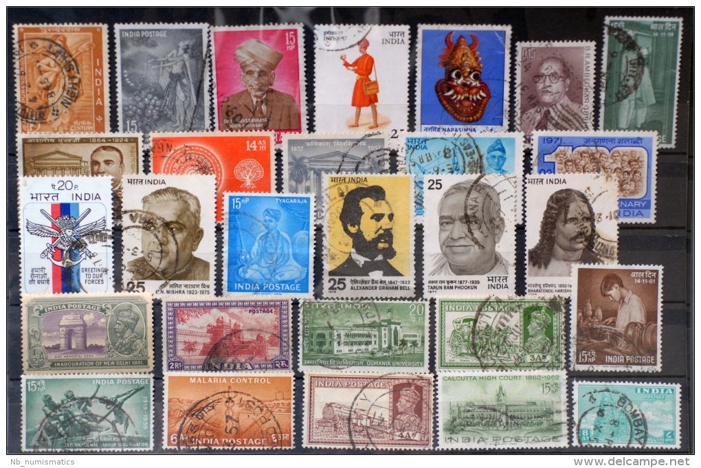 India-lot Stamps (ST357) - Collections, Lots & Séries
