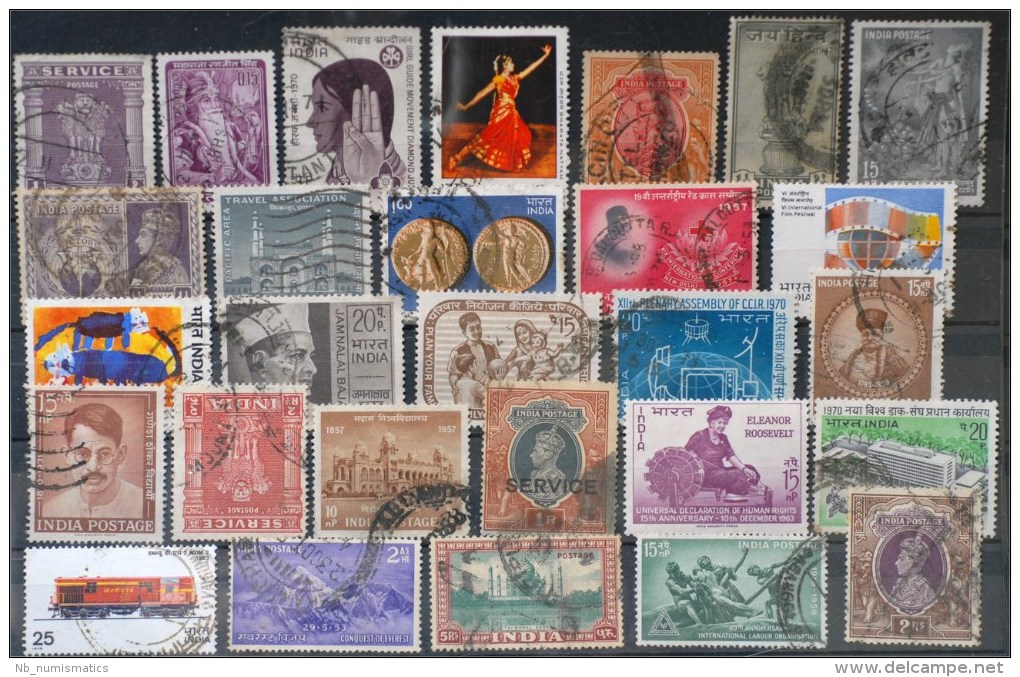 India-lot Stamps (ST360) - Collections, Lots & Séries