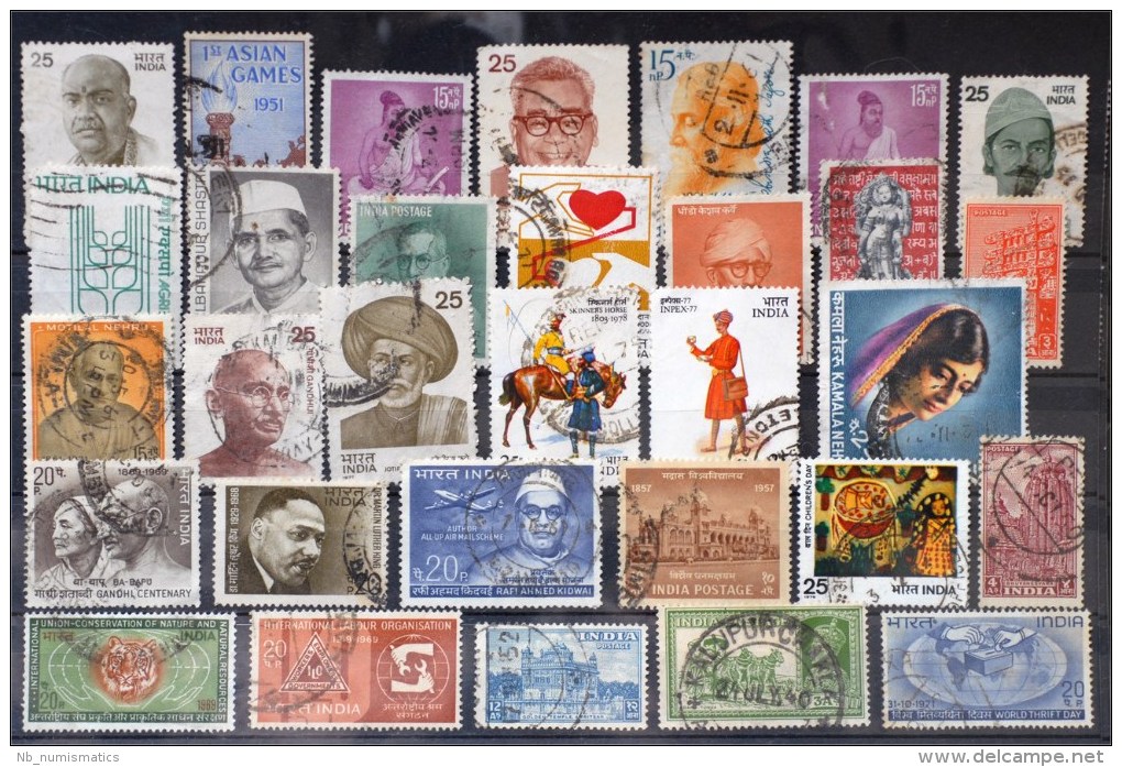 India-lot Stamps (ST362) - Verzamelingen & Reeksen