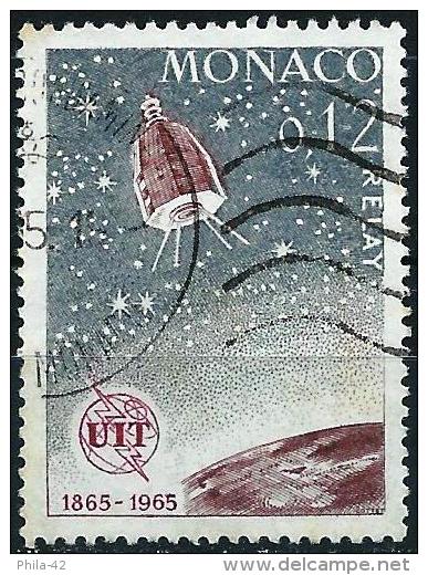 Monaco 1965 - Communications Satellite ( Mi 800 - YT 666 ) - Oblitérés