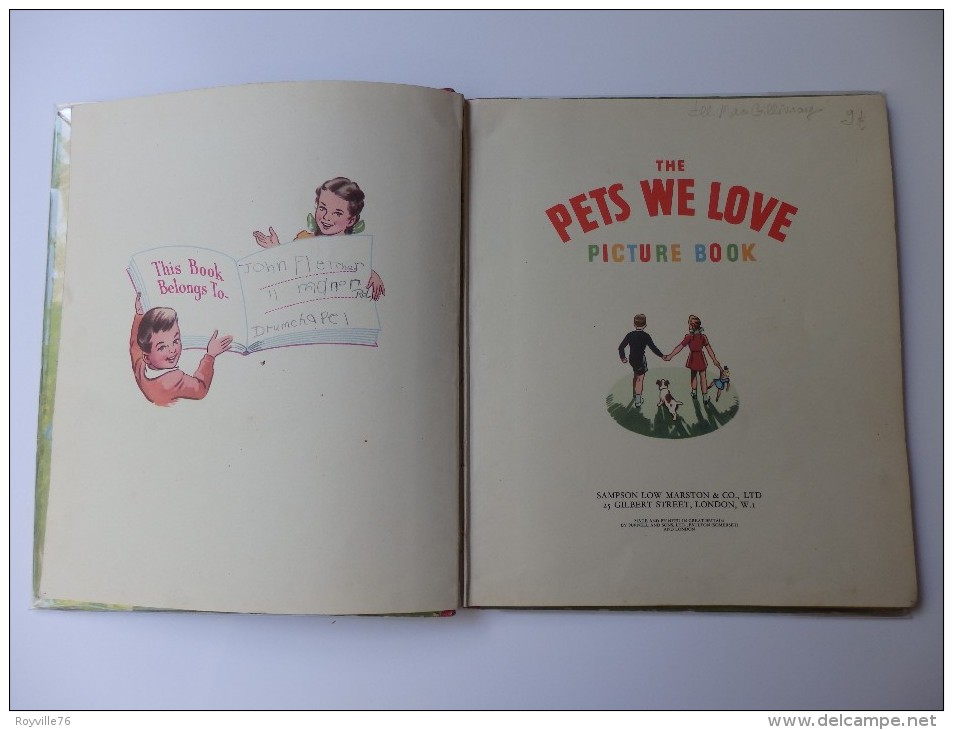 Bandes Dessinées "the Pets We Love" By Purnell And Sons, LTD, Paulton. - Andere Uitgevers