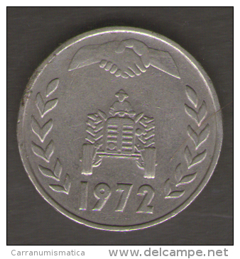 ALGERIA 1 DINAR 1972 - Algérie