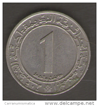 ALGERIA 1 DINAR 1972 - Algeria