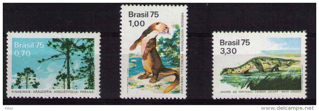 BRAZIL 1975 Nature Conservation - Neufs