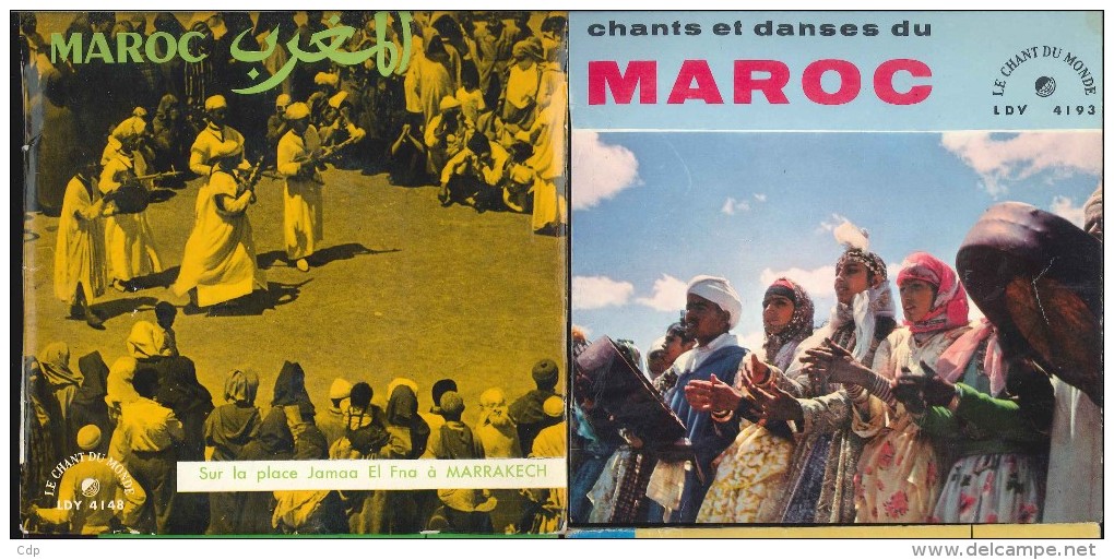 2 X 45 Tours    Maroc - World Music