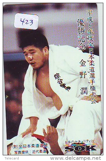 Télécarte JAPON * JUDO (423) TELEFONKARTE * PHONECARD JAPAN - Sport