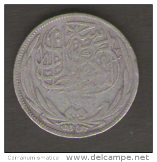 EGITTO 2 PIASTRES 1917 AG SILVER - Egypte