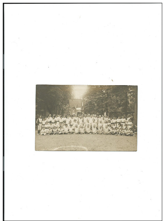 Rethel Carte Photo Groupe Gymnastique Carte Photo Blot Sault Les Rethel Top - Sonstige & Ohne Zuordnung