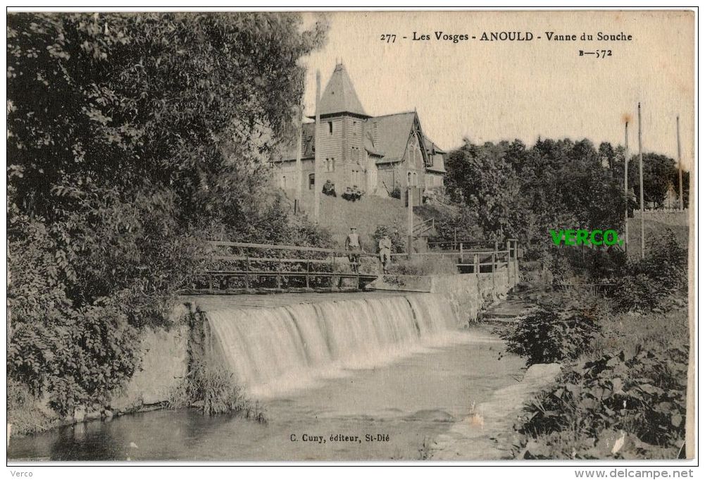 Carte Postale Ancienne De ANOULD – VANNE DU SOUCHE - Anould