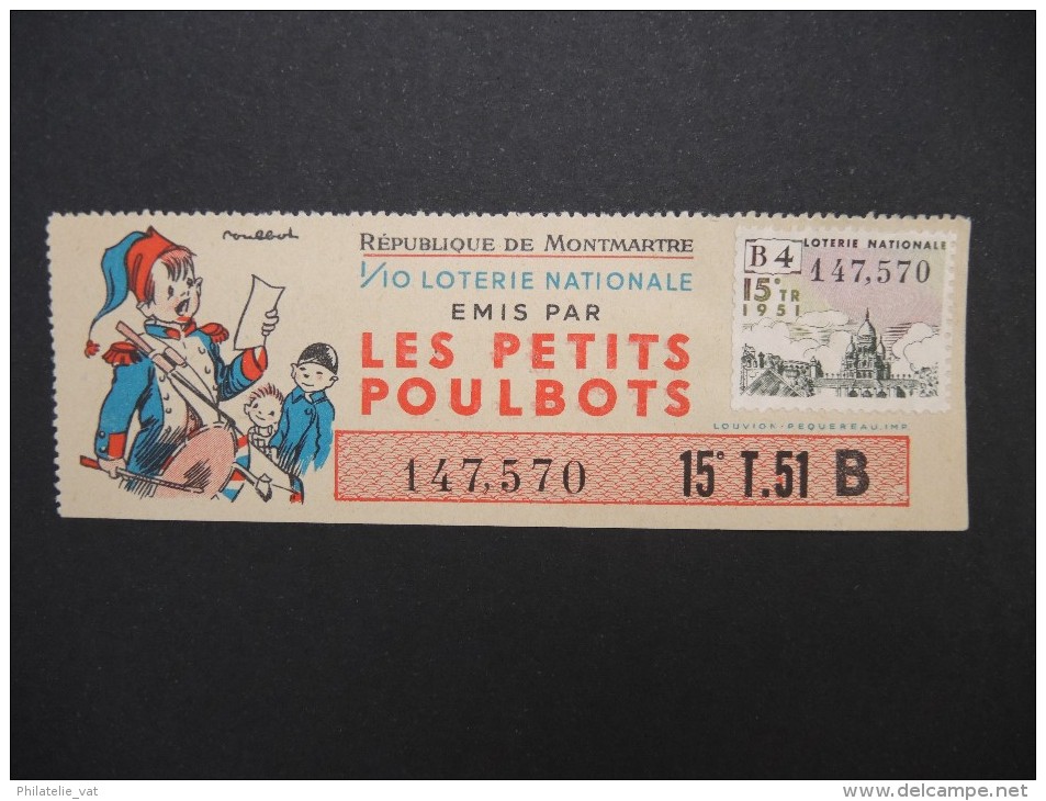 Billets De Loterie - Détaillons Jolie Collection - A Voir - Lot N° 8239 - Billets De Loterie