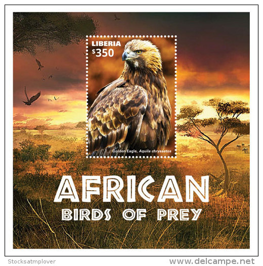 Liberia-2015-Birds-African Birds Of Prey - Liberia