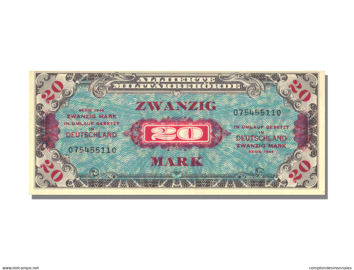 Billet, Allemagne, 20 Mark, 1944, NEUF - 20 Mark