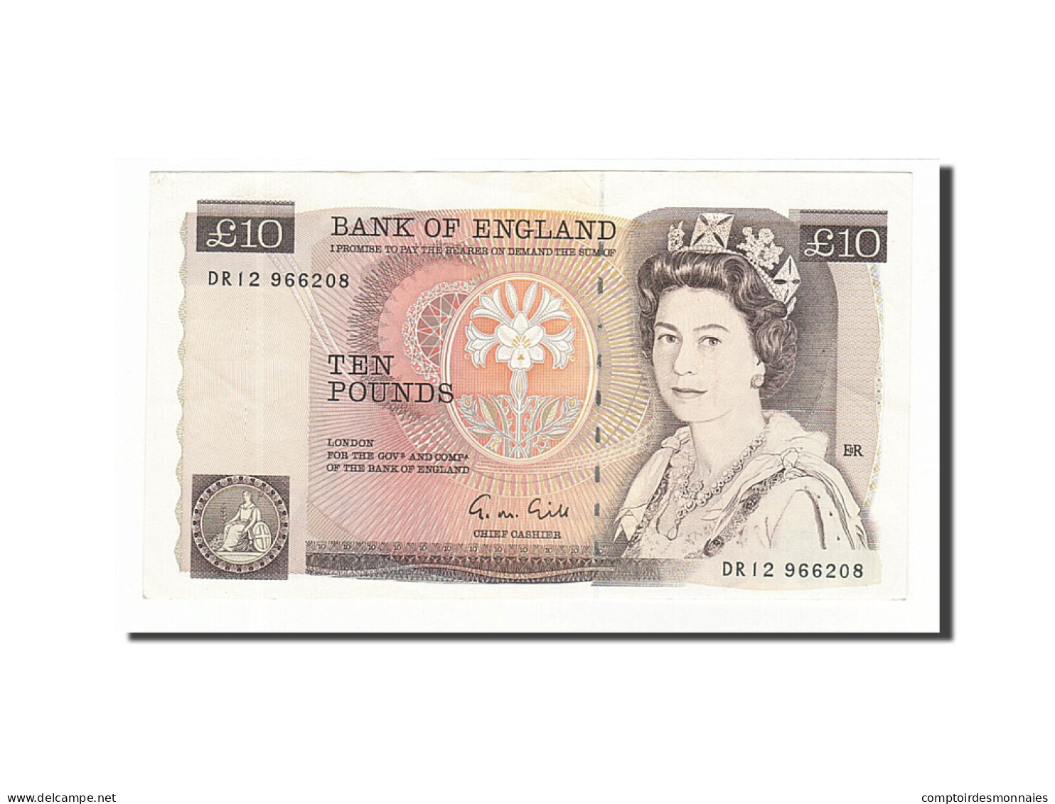 Billet, Grande-Bretagne, 10 Pounds, 1988, SUP - 10 Ponden