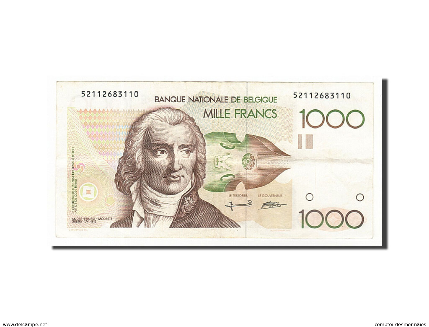 Billet, Belgique, 1000 Francs, 1980, TTB+ - 1000 Francos