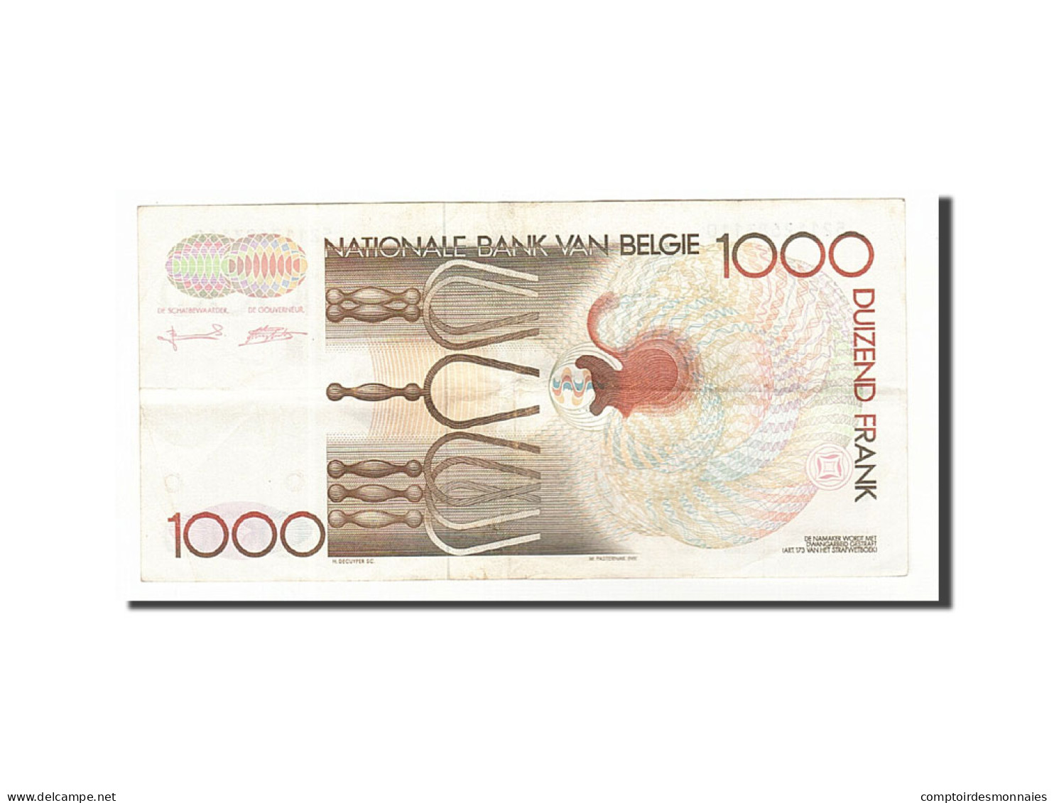 Billet, Belgique, 1000 Francs, 1980, TTB+ - 1000 Francos