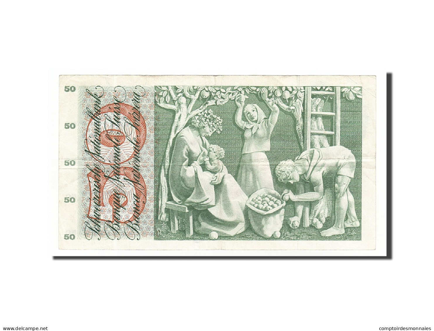 Billet, Suisse, 50 Franken, 1963, 1963-03-28, TTB - Suisse