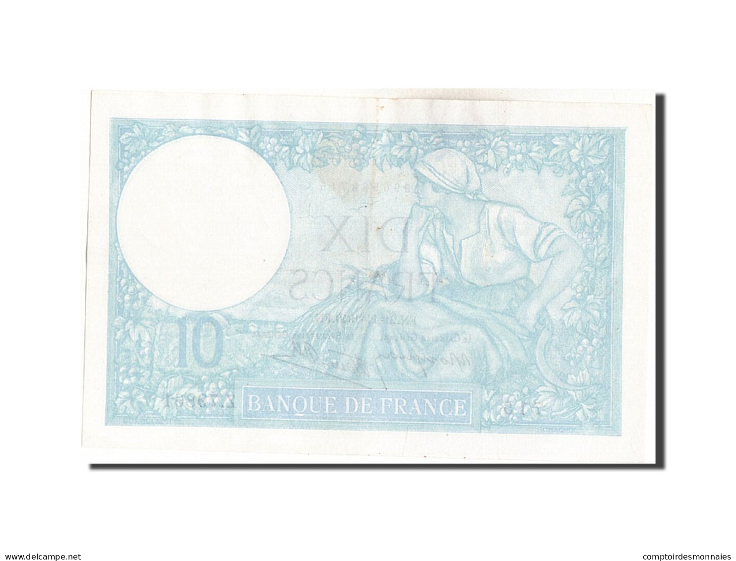 Billet, France, 10 Francs, 10 F 1916-1942 ''Minerve'', 1940, 1940-11-21, SUP - 10 F 1916-1942 ''Minerve''