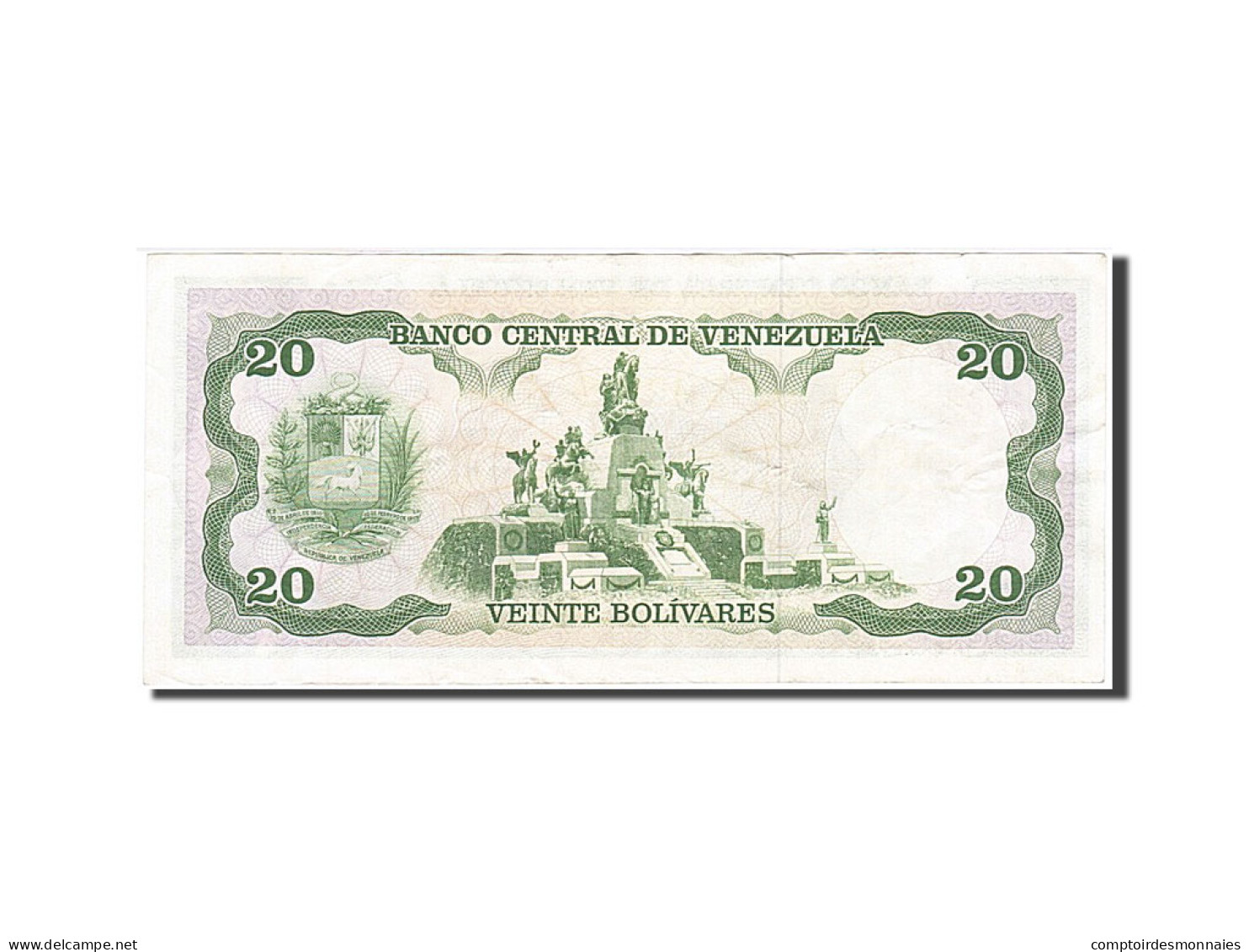 Billet, Venezuela, 20 Bolivares, 1990, 1990-05-31, TTB - Venezuela