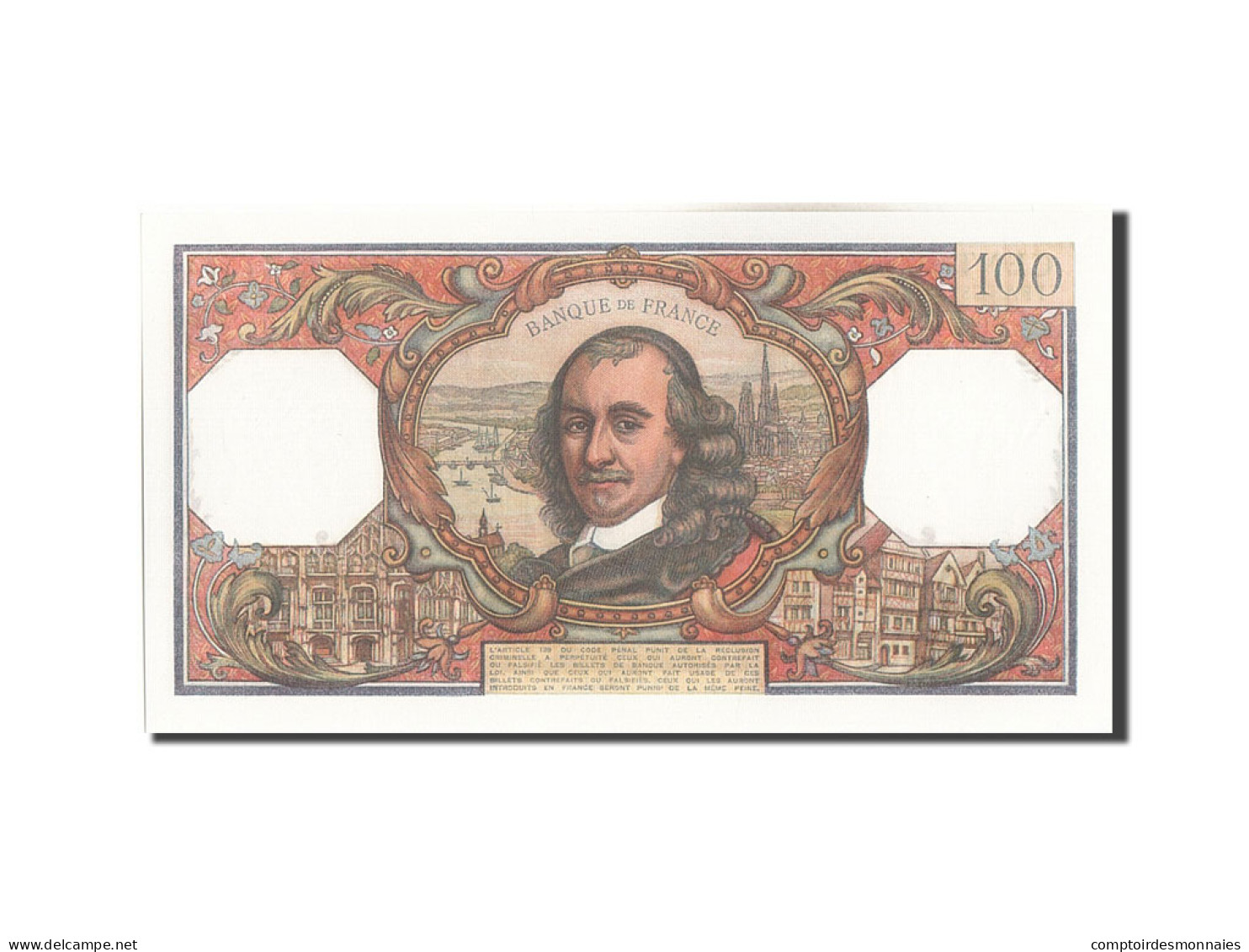 Billet, France, 100 Francs, 100 F 1964-1979 ''Corneille'', 1965, 1965-07-01 - 100 F 1964-1979 ''Corneille''