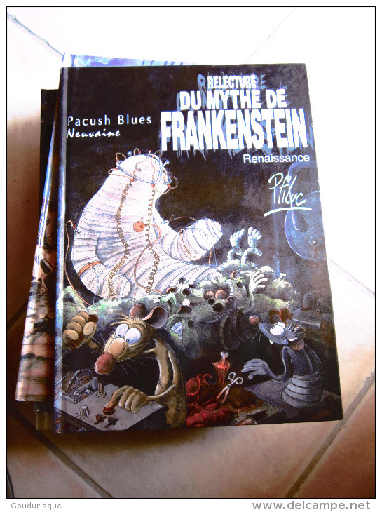 PACUSH BLUES  T9 RELECTURE DU MYTHE DE FRANKEINSTEIN     PTILUC - Pacush Blues