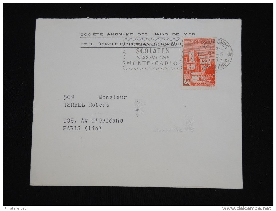 MONACO - Lot De 8 Enveloppes Voyagées  - à Voir - Prix De Départ Très Bas - Lot P8381 - Collections, Lots & Séries