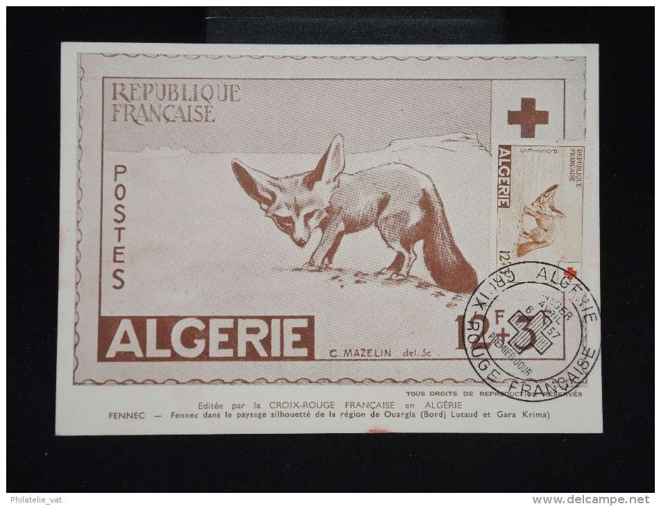 ALGERIE - Carte Maximum - Détaillons Collection - Lot N° 8282 - Cartes-maximum