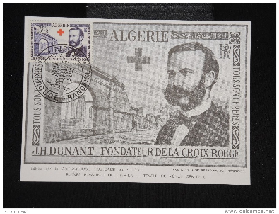 ALGERIE - Carte Maximum - Détaillons Collection - Lot N° 8289 - Maximumkarten