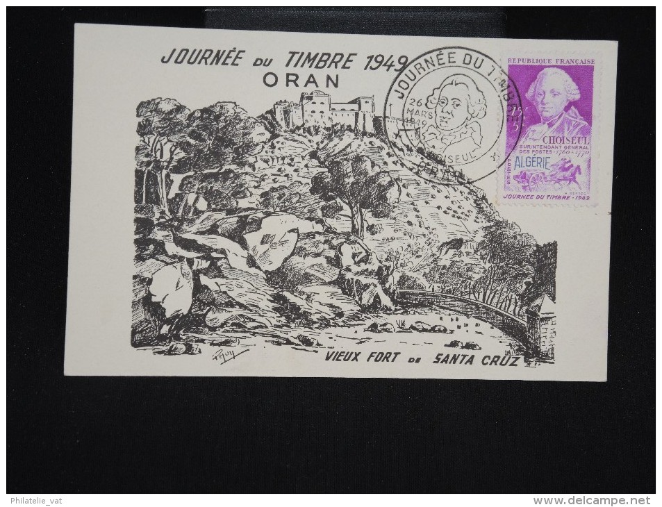 ALGERIE - Carte Maximum - Détaillons Collection - Lot N° 8296 - Cartes-maximum