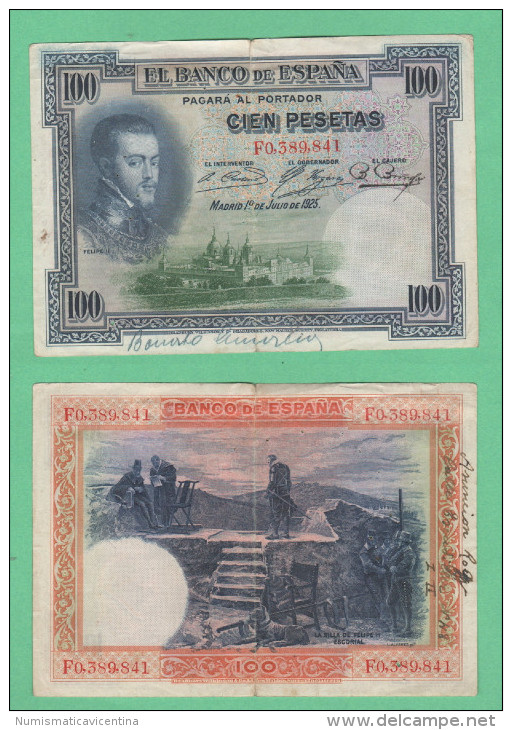 Spagna 100 Pesetas 1925 - 100 Pesetas