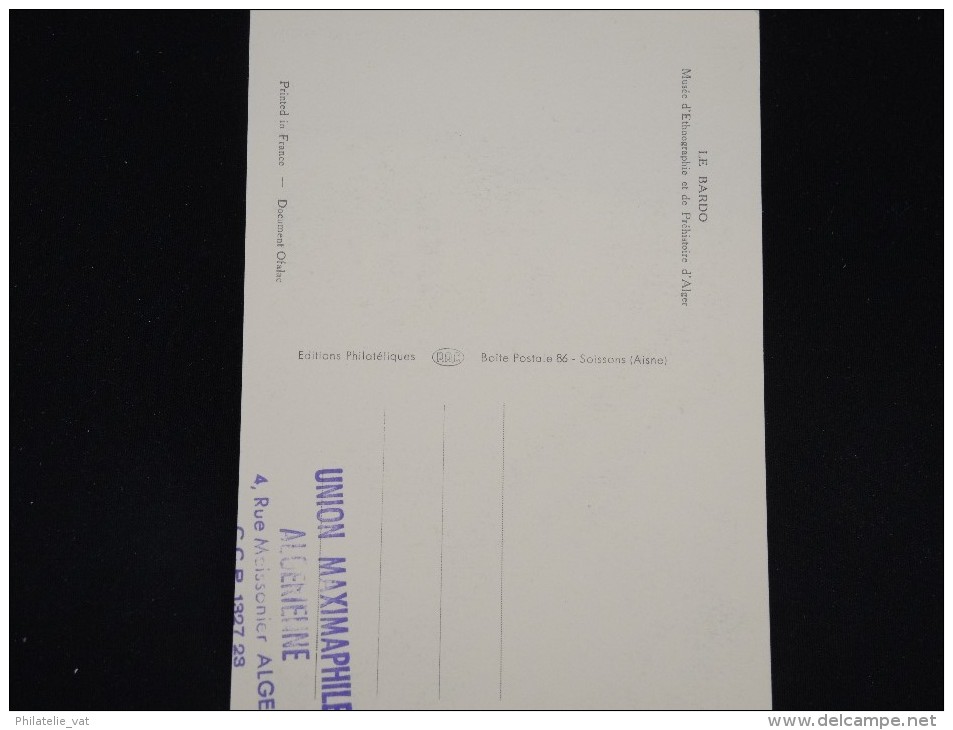 ALGERIE - Carte Maximum - Détaillons Collection - Lot N° 8318 - Maximum Cards