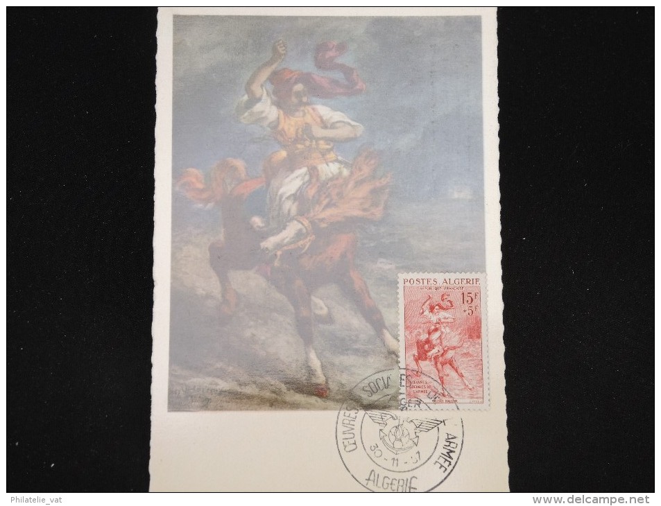 ALGERIE - Carte Maximum - Détaillons Collection - Lot N° 8325 - Maximum Cards