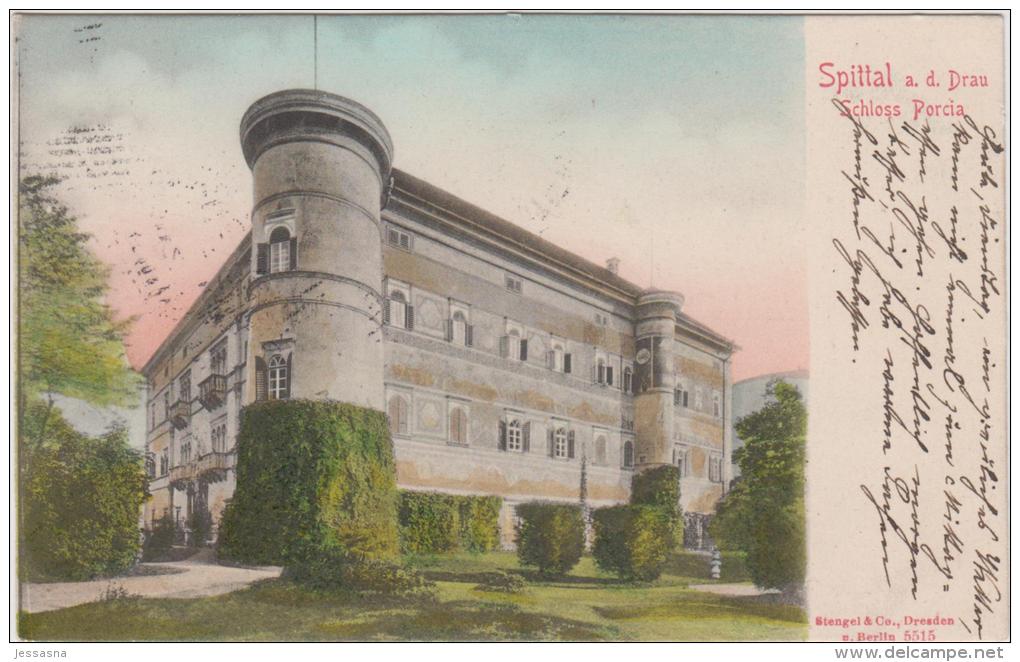 AK - Spital An D. Drau - Schloss Porcia - 1905 - Spittal An Der Drau