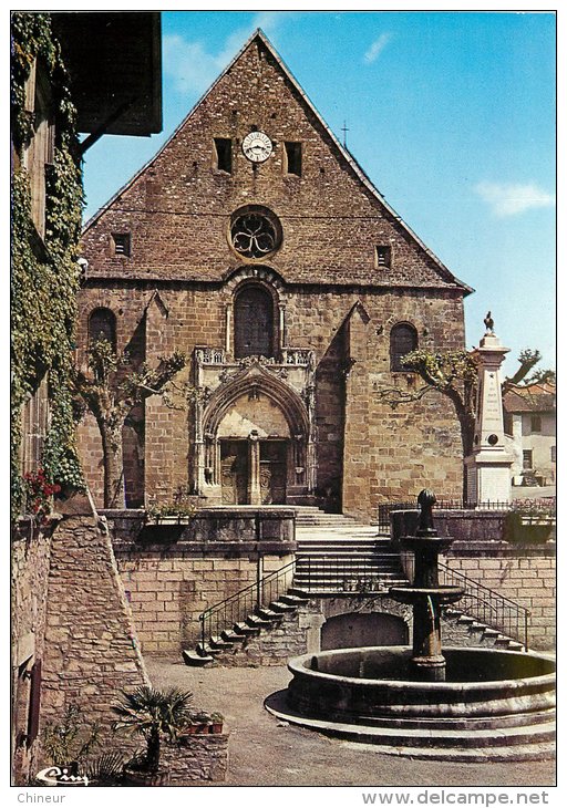 SAINT CHEF EGLISE ET MONUMENT AUX MORTS LA FONTAINE - Saint-Chef