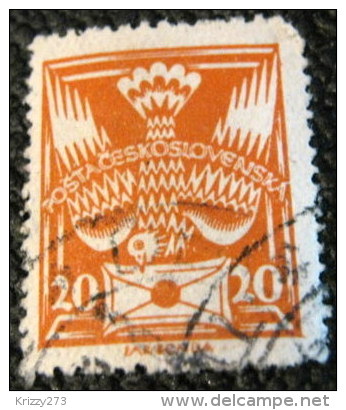 Czechoslovakia 1920 Newspaper 20h - Used - Unused Stamps