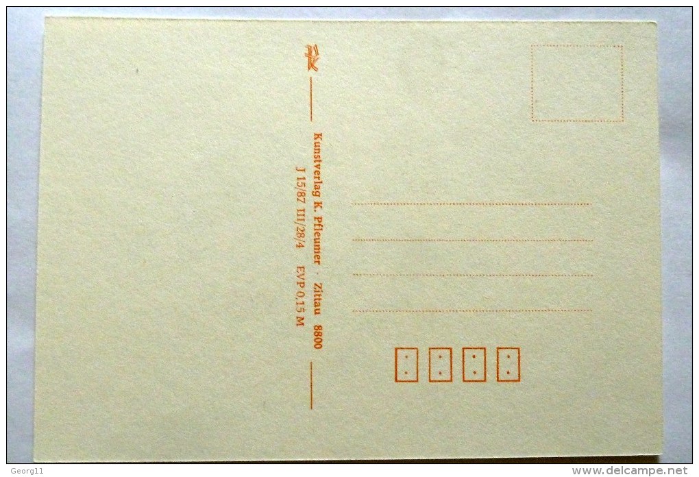 Schreib Mal - Scherenschnitt - DDR 1987, AK Nicht Gelaufen, Pfleumer Kunstverlag - Silhouettes