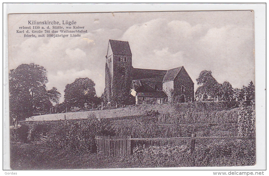 Germany - Ludge - Kilianskirche - Luedge