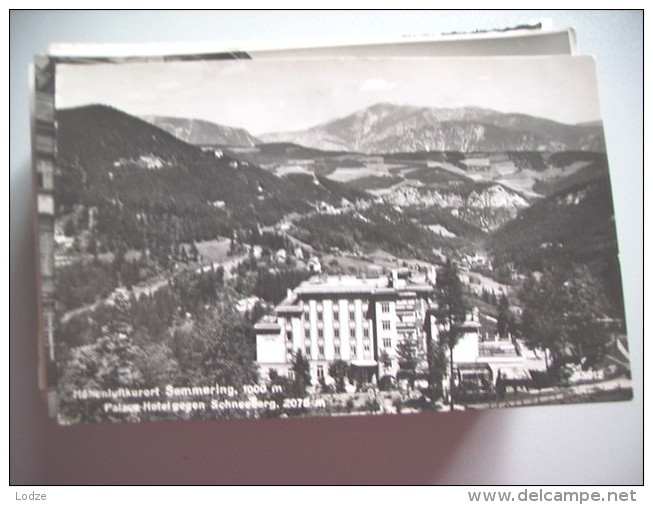 Oostenrijk Österreich NÖ  Semmering Palace Hotel - Semmering