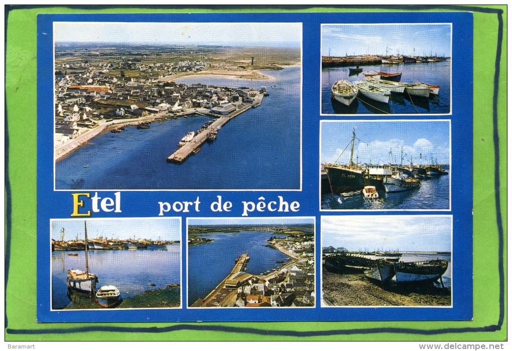 56 ETEL PORT DE PECHE MULTIVUES - Etel