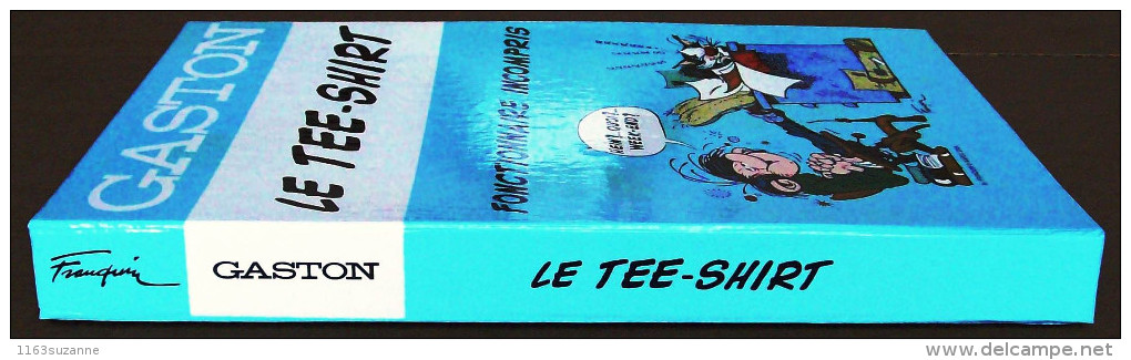 BOITIER VIDE Pour LE TEE-SHIRT GASTON (Franquin) : Fonctionnaire Incompris, 2001 - Gaston