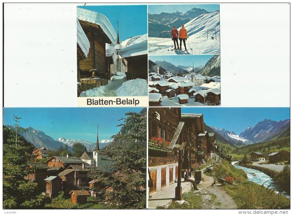 BLATTEN BELALP  VS Valais Wallis Naters Lötschental 6 Karten - Naters