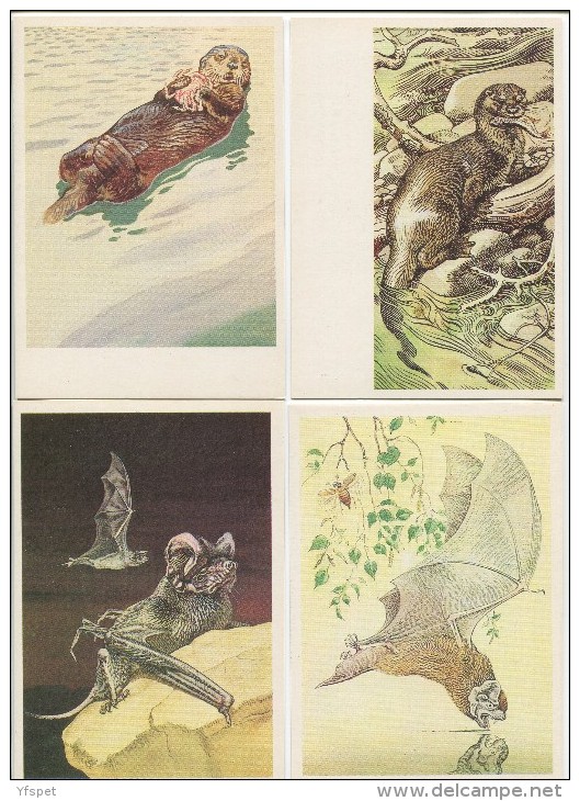 The Red Book 3 (Protected Species In The USSR) - Complete Set Of 16 - Autres & Non Classés