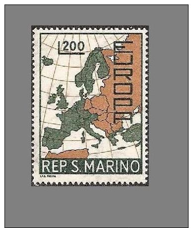 Cept 1967 San Marino Mi 890 MNH ** YVERT 697 - 1967