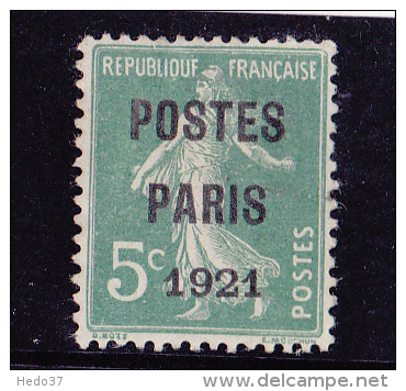 France Préoblitéré N°26 - Neuf Sans Gomme - B/TB - 1893-1947