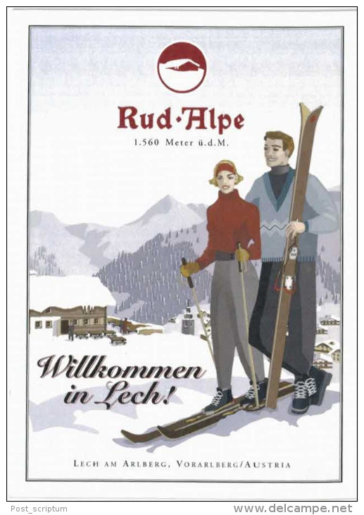 Autriche - Rud Alpe - Wilkommen In Lech Am Arlberg - Lech