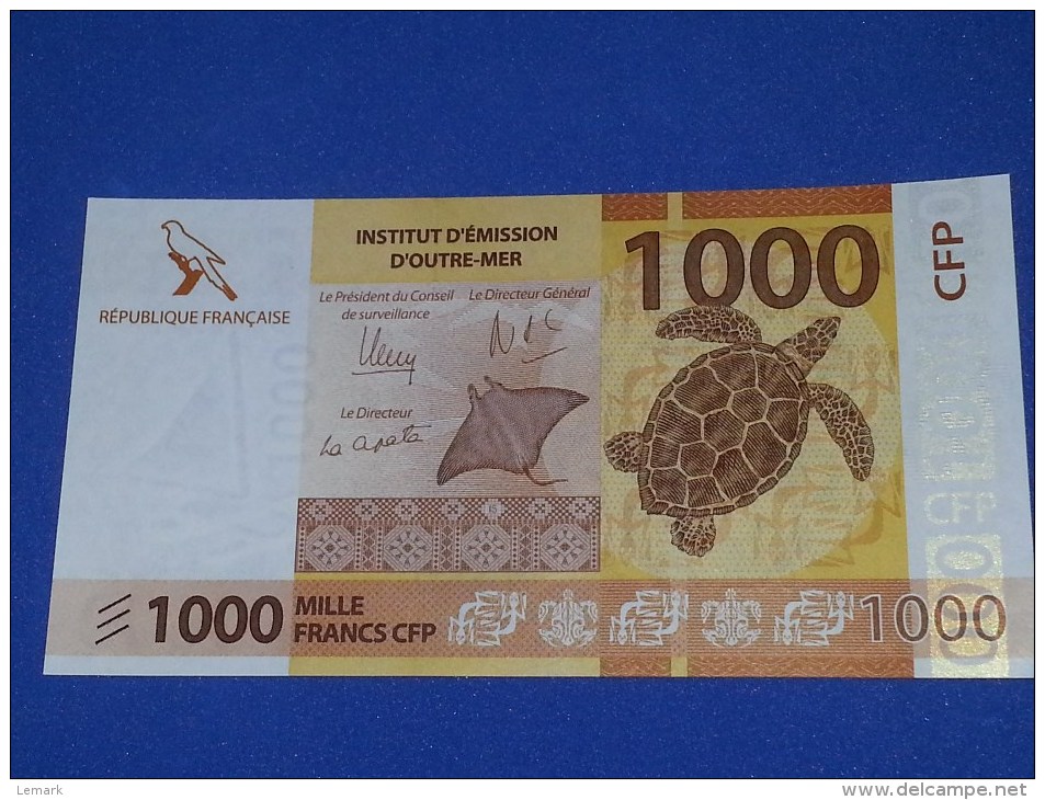 French Pacific 1000 Francs 2014 UNC - Frans Pacific Gebieden (1992-...)