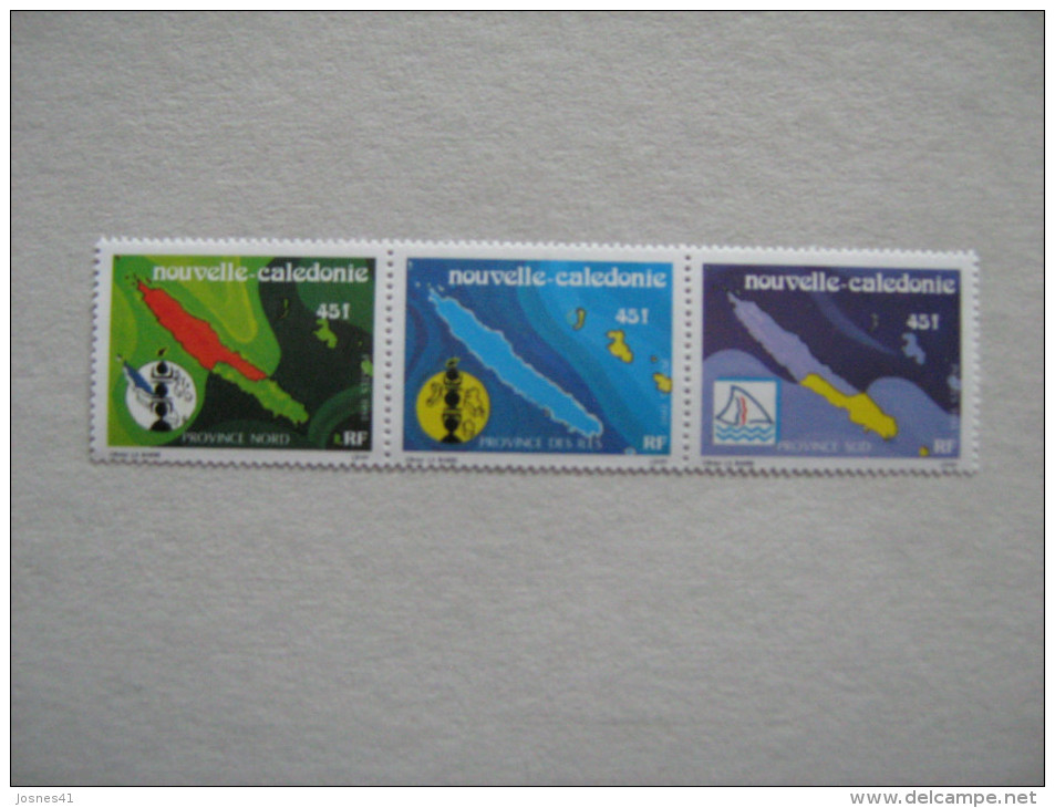 NOUVELLE CALEDONIE    P 611/613  613A  * *    LES TROIS PROVINCES - Unused Stamps