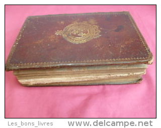 OFFICE DE LA SEMAINE SAINTE / MAROQUIN AUX ARMES DE LOUIS XIV ( rare )