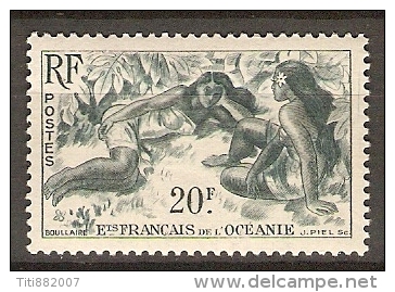 OCEANIE.    -   1948.   . Y&T N°199 *.   Jeunes Filles - Nuovi