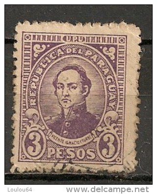 Timbres - Amérique - Paraguay - 1927/38 - 3 Pesos - - Paraguay